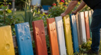 10 Dazzling DIY Ideas To Landscape Your Garden Fence And Add Style And Color To Your Yard
