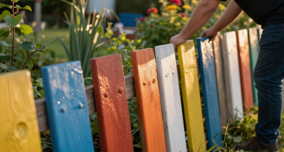 10 Dazzling DIY Ideas To Landscape Your Garden Fence And Add Style And Color To Your Yard