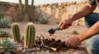 After the Monsoon: Repairing Storm Damage in a Desert Garden