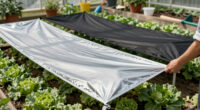Aluminet vs Black Shade Cloth: Which Runs Cooler Over Vegetables