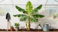 Bananas Sprout In Rayleigh Garden UK After 15 Years