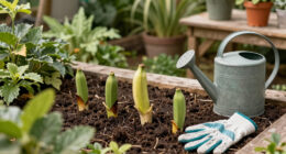 Bananas Sprout In Rayleigh Garden UK After 15 Years