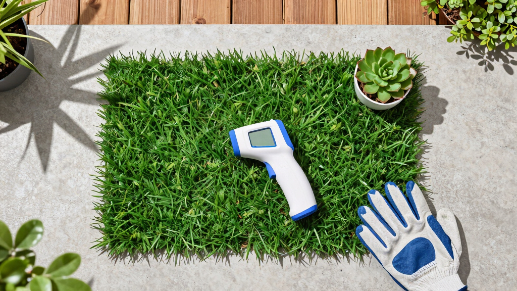 Does Artificial Turf Make a Desert Yard Hotter?