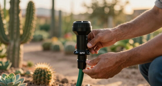 Drip Emitter Flow Rates Explained: Matching GPH to Desert Plants