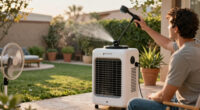 Evaporative Coolers vs Misters vs Fans for Desert Patios