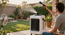 Evaporative Coolers vs Misters vs Fans for Desert Patios
