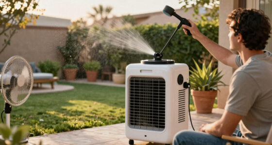 Evaporative Coolers vs Misters vs Fans for Desert Patios