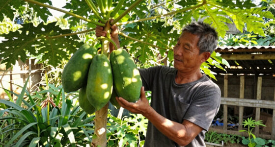 Farmer In São Paulo Harvests Nearly 8 Kg Papaya