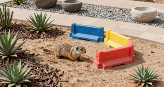 Ground Squirrels in the Desert Garden: Barriers That Hold