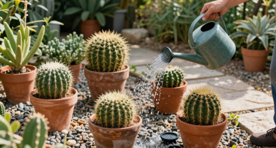 How Deep to Water Desert Trees, Shrubs, and Cactus