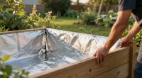 Insulating Raised Bed Walls Against Summer Soil Heat