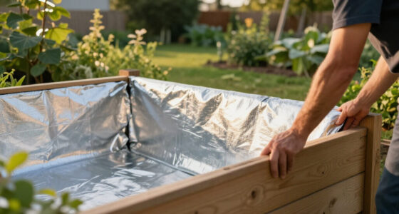 Insulating Raised Bed Walls Against Summer Soil Heat