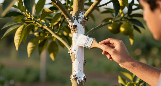 Protecting Young Citrus From Sunscald: Trunk Paint and Wraps