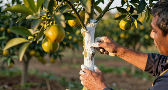 Protecting Young Citrus Trunks: Paint, Wraps and Shade Compared