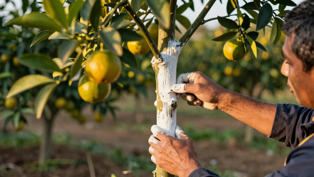 Protecting Young Citrus Trunks: Paint, Wraps and Shade Compared