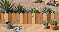Rabbits in the Desert Garden: Fence Heights and Plant Choices