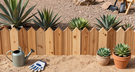 Rabbits in the Desert Garden: Fence Heights and Plant Choices
