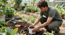 Shading New Transplants: Nursery Cans, Shingles and Other Field Fixes