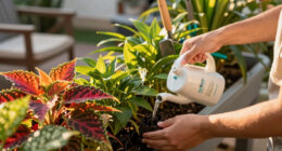 This Tropical Annual Is Always A Must-Have In My Shady Summer Containers For Colorful Blooms & Glossy Foliage