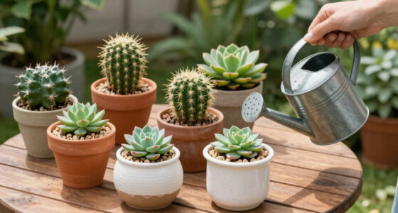 Watering Cactus and Succulents in Pots: Monthly, Weekly or Never