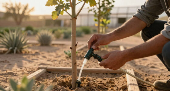 Watering New Desert Trees: Moving Emitters Out as Roots Grow