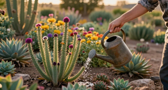 A Pollinator Xeriscape With Staggered Desert Bloom Times