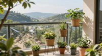 Balcony Gardens in the Valley: Wind, Reflected Heat and Weight Limits