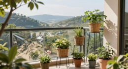 Balcony Gardens in the Valley: Wind, Reflected Heat and Weight Limits