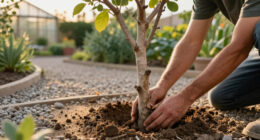 Desert Trees That Will Not Bury Your Gravel in Litter