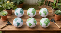 Folding Paper Globes