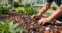 Gravel Size and Color: How Rock Mulch Changes Soil Temperature