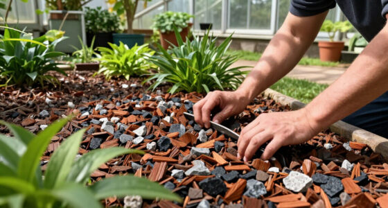 Gravel Size and Color: How Rock Mulch Changes Soil Temperature