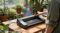 Making Holograms With A Pen Plotter
