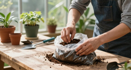 Refreshing Last Season's Potting Soil for the February Window