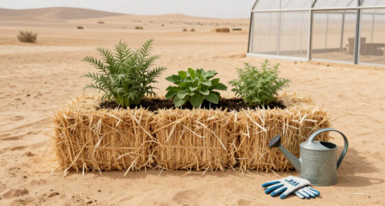 Straw Bale Gardening in the Desert: Worth Trying or Water Hog
