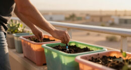 Sub-Irrigated Planters From Storage Totes: A Desert Balcony Build