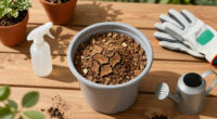Why Potting Mix Turns Hydrophobic in Dry Heat and How to Rewet It