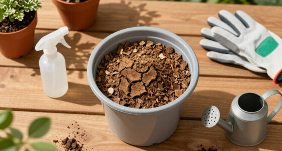 Why Potting Mix Turns Hydrophobic in Dry Heat and How to Rewet It