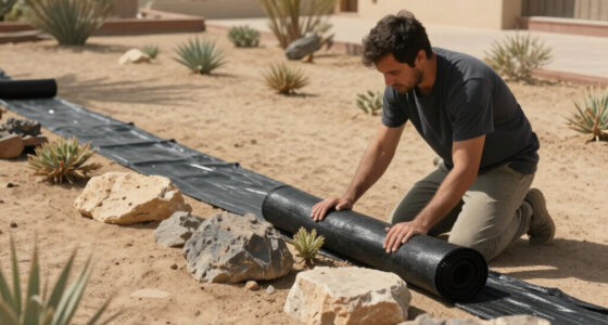 Why Weed Fabric Under Rock Backfires in the Desert
