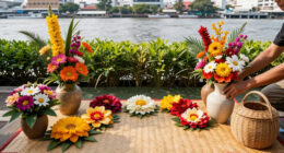 Bangkok Flower Festival 2026 Launches Along Chao Phraya River