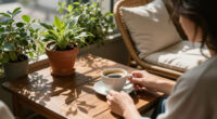 Designing an East-Facing Coffee Corner That Stays Cool Until Ten