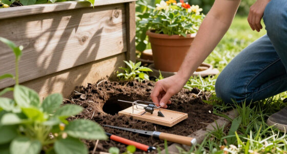 Ground Squirrel Burrows Under Walls and Beds: Humane Eviction