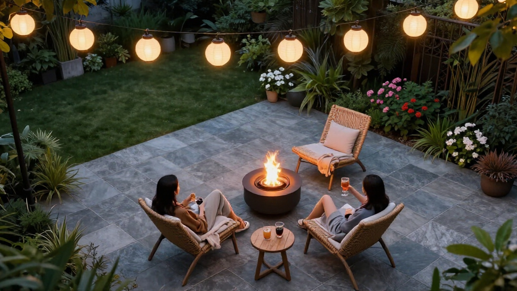 Lighting a Desert Patio for After-Dark Garden Hours