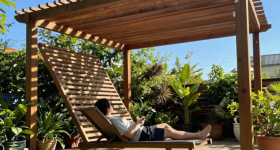 Pergola Slat Spacing and Angle for Phoenix Afternoon Shade