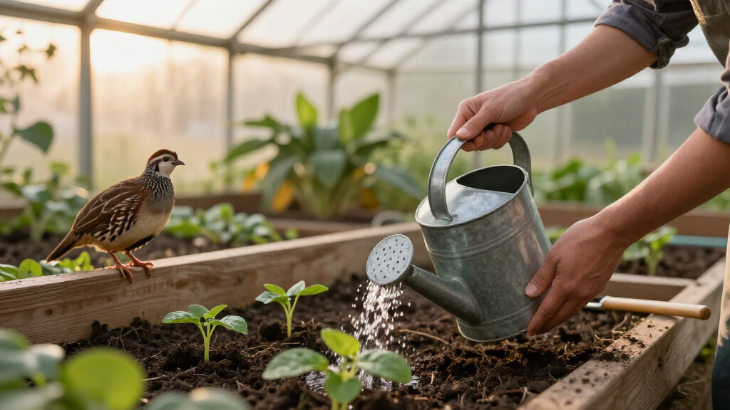 Quail and Your Seedlings: Coexisting With the Covey