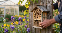 A Bee Hotel Gives Pollinators A Safe Place To Shelter – We’ve Found 16 Beautiful Designs Made From Natural Materials