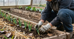 Garlic Is Sprouting Before Winter: Should You Cover It Or Leave It Alone?