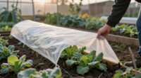 How Do Floating Row Covers Protect Plants From Frost?