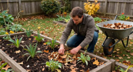 I Never Buy Mulch – These 6 Free Materials From Fall Yard Cleanup Protect Plants All Winter