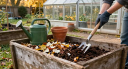 My 6-Ingredient Fall Soil Recipe Turns Kitchen Scraps Into Garden Gold – No Compost Bin Required